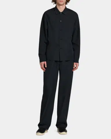 Jil Sander Men 's Wide-Leg Pull-On Tech Trousers | Thumbnail 2 Jil Sander Men 's Wide-Leg Pull-On Tech Trousers | Thumbnail 2