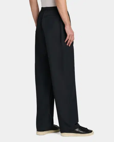 Jil Sander Men 's Wide-Leg Pull-On Tech Trousers | Thumbnail 3 Jil Sander Men 's Wide-Leg Pull-On Tech Trousers | Thumbnail 3