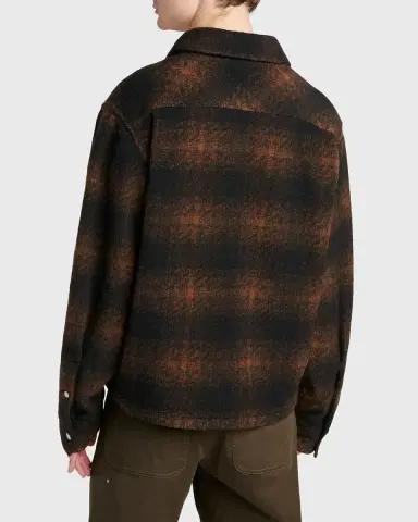 Moncler Men's Buffalo Check Full-Zip Shirt Jacket | Thumbnail 3 Moncler Men's Buffalo Check Full-Zip Shirt Jacket | Thumbnail 3