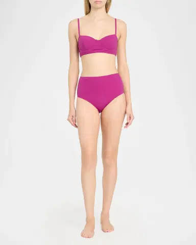 Ulla Johnson Zahara High-Waist Bikini Bottoms | Thumbnail 2 Ulla Johnson Zahara High-Waist Bikini Bottoms | Thumbnail 2
