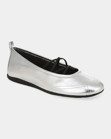 Vince Coralie Leather Ballet Flats | Thumbnail 2 Vince Coralie Leather Ballet Flats | Thumbnail 2