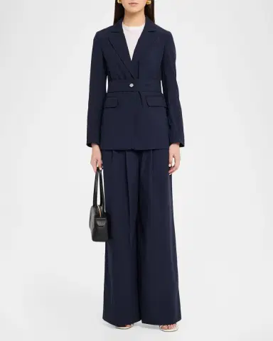 Veronica Beard Howard Belted Jacket | Thumbnail 2 Veronica Beard Howard Belted Jacket | Thumbnail 2