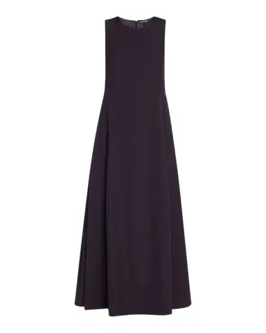 Emporio Armani Sleeveless A-Line Cady Maxi Dress | Thumbnail 1 Emporio Armani Sleeveless A-Line Cady Maxi Dress | Thumbnail 1
