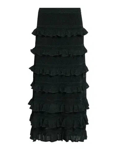 Zimmermann Valiant Frill Midi Skirt | Thumbnail 1 Zimmermann Valiant Frill Midi Skirt | Thumbnail 1
