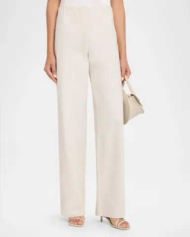 Vince Colette High-Rise Crepe Pants | Thumbnail 4 Vince Colette High-Rise Crepe Pants | Thumbnail 4