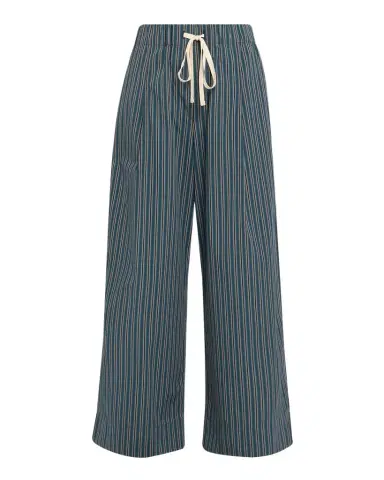 A.L.C. James Striped Cotton Drawstring Pants | Thumbnail 1 A.L.C. James Striped Cotton Drawstring Pants | Thumbnail 1
