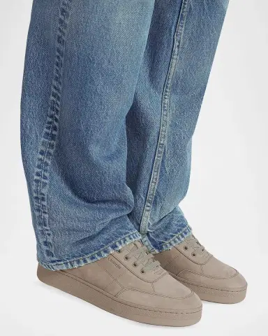 Saint Laurent SL61 Suede Low-Top Sneakers | Thumbnail 2 Saint Laurent SL61 Suede Low-Top Sneakers | Thumbnail 2