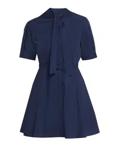 Tanya Taylor Anna Short-Sleeve Poplin Mini Dress | Thumbnail 1 Tanya Taylor Anna Short-Sleeve Poplin Mini Dress | Thumbnail 1