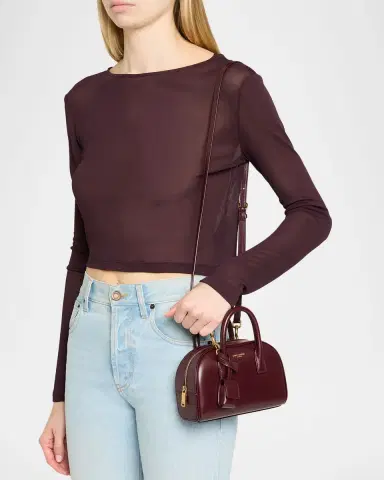 Saint Laurent Sac De Jour Mini Leather Top-Handle Bag | Thumbnail 2 Saint Laurent Sac De Jour Mini Leather Top-Handle Bag | Thumbnail 2