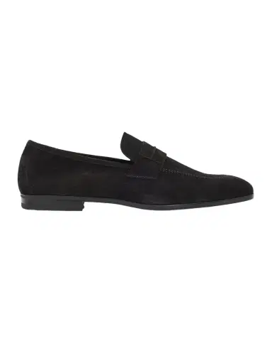 Tom Ford Men's Sean Suede Penny Loafers | Thumbnail 1 Tom Ford Men's Sean Suede Penny Loafers | Thumbnail 1