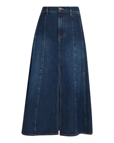 Veronica Beard Nasreen Denim Midi Skirt | Thumbnail 1 Veronica Beard Nasreen Denim Midi Skirt | Thumbnail 1