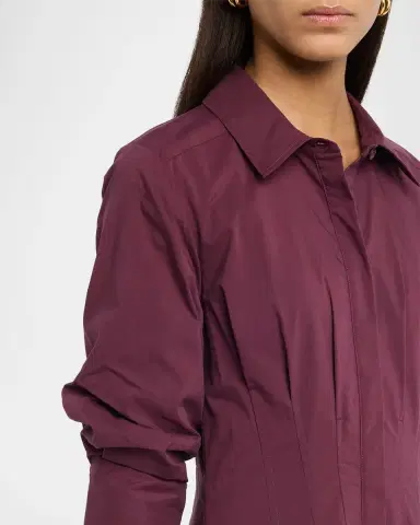 Simkhai Jazz Pintuck Midi Shirtdress | Thumbnail 5 Simkhai Jazz Pintuck Midi Shirtdress | Thumbnail 5