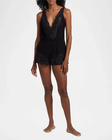 Cosabella Romanza Sleep Romper | Thumbnail 2 Cosabella Romanza Sleep Romper | Thumbnail 2