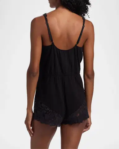 Cosabella Romanza Sleep Romper | Thumbnail 3 Cosabella Romanza Sleep Romper | Thumbnail 3