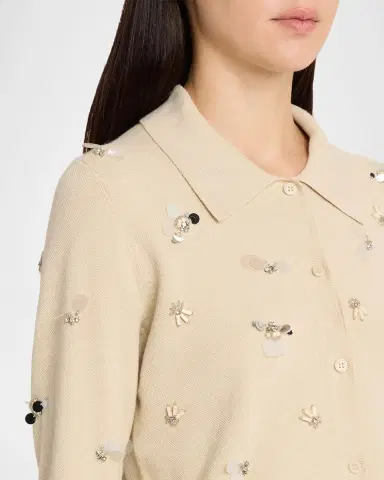 Simkhai Luci Embellished Cardigan | Thumbnail 5 Simkhai Luci Embellished Cardigan | Thumbnail 5