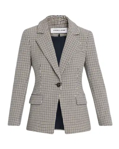 Veronica Beard Healy Houndstooth Dickey Jacket | Thumbnail 1 Veronica Beard Healy Houndstooth Dickey Jacket | Thumbnail 1