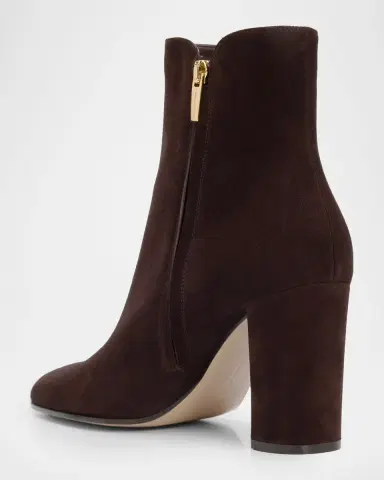 Gianvito Rossi 85mm Suede Ankle Booties | Thumbnail 4 Gianvito Rossi 85mm Suede Ankle Booties | Thumbnail 4