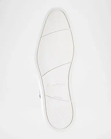 Santoni Men's Leather Lace-Up Oxfords | Thumbnail 4 Santoni Men's Leather Lace-Up Oxfords | Thumbnail 4