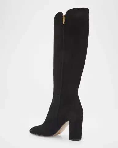 Gianvito Rossi 85mm Suede Knee-High Boots | Thumbnail 2 Gianvito Rossi 85mm Suede Knee-High Boots | Thumbnail 2