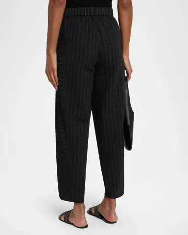 Eileen Fisher Striped Lantern Ankle Pants | Thumbnail 3 Eileen Fisher Striped Lantern Ankle Pants | Thumbnail 3