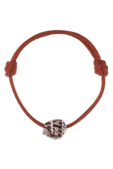 DEZSO BY SARA BELTRÁN Diamond Brown Petite Conus Shell Bracelet | Thumbnail 1 DEZSO BY SARA BELTRÁN Diamond Brown Petite Conus Shell Bracelet | Thumbnail 1