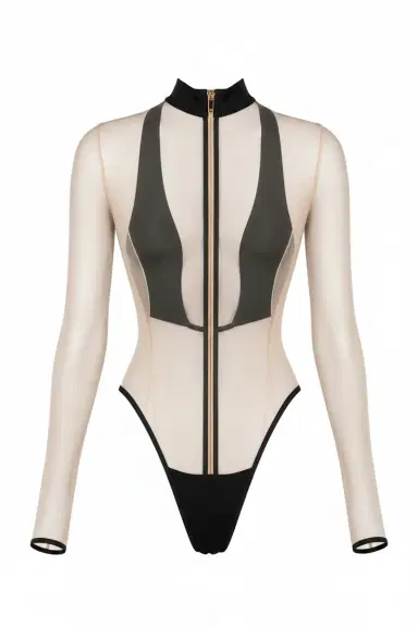 LaQuan Smith Bow Tie Detail Bodysuit | Thumbnail 2 LaQuan Smith Bow Tie Detail Bodysuit | Thumbnail 2