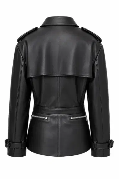 LaQuan Smith Funnel Neck Moto Dress | Thumbnail 2 LaQuan Smith Funnel Neck Moto Dress | Thumbnail 2