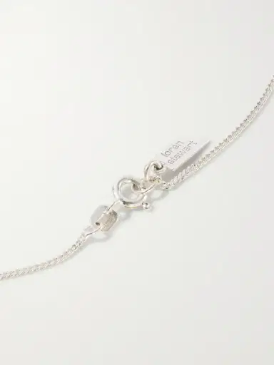 Loren Stewart 14-karat Gold And Sterling Silver Diamond Necklace | Thumbnail 3 Loren Stewart 14-karat Gold And Sterling Silver Diamond Necklace | Thumbnail 3