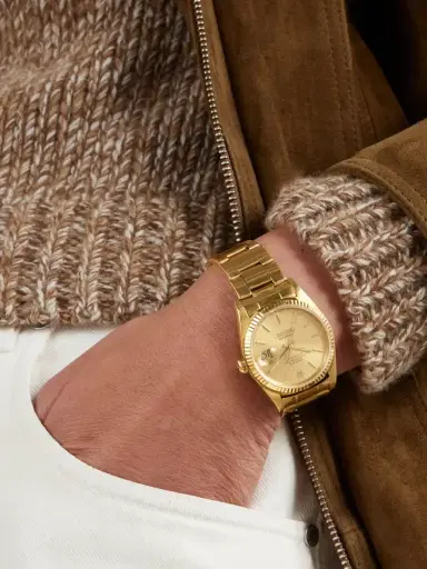 Wind Vintage + Rolex And Tiffany & Co. Vintage 1987 Datejust Automatic 18-karat Gold Watch, Ref. 16018 | Thumbnail 2 Wind Vintage + Rolex And Tiffany & Co. Vintage 1987 Datejust Automatic 18-karat Gold Watch, Ref. 16018 | Thumbnail 2