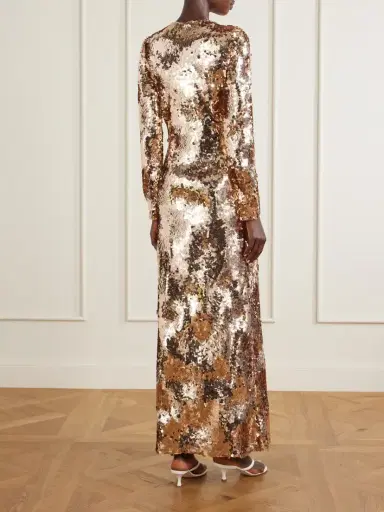 Rabanne Sequin Maxi Dress | Thumbnail 3 Rabanne Sequin Maxi Dress | Thumbnail 3