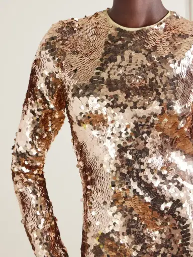 Rabanne Sequin Maxi Dress | Thumbnail 4 Rabanne Sequin Maxi Dress | Thumbnail 4