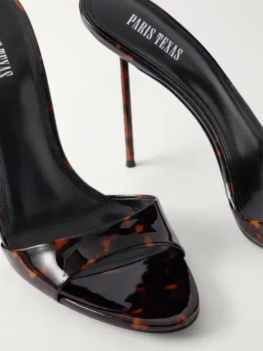 Paris Texas Lidia 105 Animal-print Patent-leather Mules | Thumbnail 5 Paris Texas Lidia 105 Animal-print Patent-leather Mules | Thumbnail 5