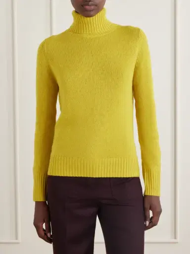 Allude Turtleneck Cashmere Sweater | Thumbnail 3 Allude Turtleneck Cashmere Sweater | Thumbnail 3