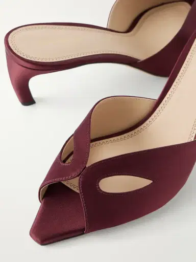 Victoria Beckham Harlow Mask 55 Satin Sandals | Thumbnail 5 Victoria Beckham Harlow Mask 55 Satin Sandals | Thumbnail 5