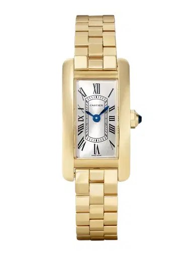Cartier Tank Américaine Small Quartz-movement 18-karat Gold Watch, Ref. Crwgta0406 | Thumbnail 1 Cartier Tank Américaine Small Quartz-movement 18-karat Gold Watch, Ref. Crwgta0406 | Thumbnail 1