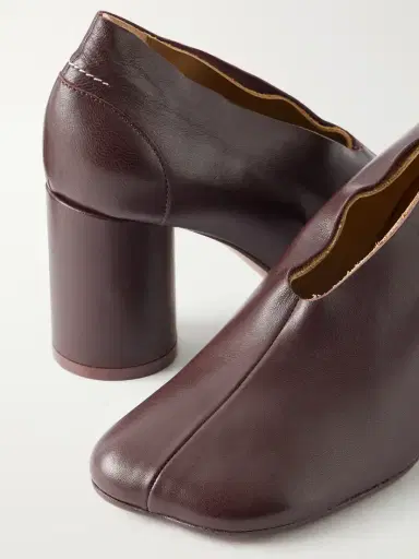 MM6 MAISON MARGIELA Court 85 Leather Pumps | Thumbnail 5 MM6 MAISON MARGIELA Court 85 Leather Pumps | Thumbnail 5