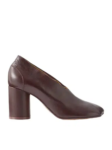 MM6 MAISON MARGIELA Court 85 Leather Pumps | Thumbnail 1 MM6 MAISON MARGIELA Court 85 Leather Pumps | Thumbnail 1