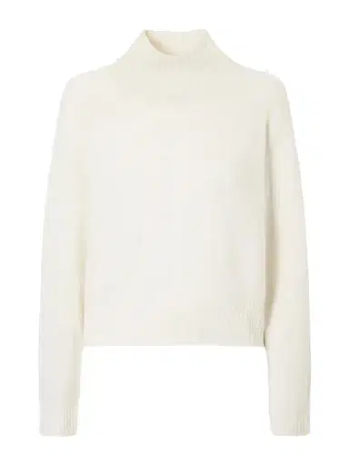 Allude Mock-neck Cashmere Sweater | Thumbnail 1 Allude Mock-neck Cashmere Sweater | Thumbnail 1