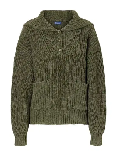 Polo Ralph Lauren Cotton And Wool-blend Sweater | Thumbnail 1 Polo Ralph Lauren Cotton And Wool-blend Sweater | Thumbnail 1
