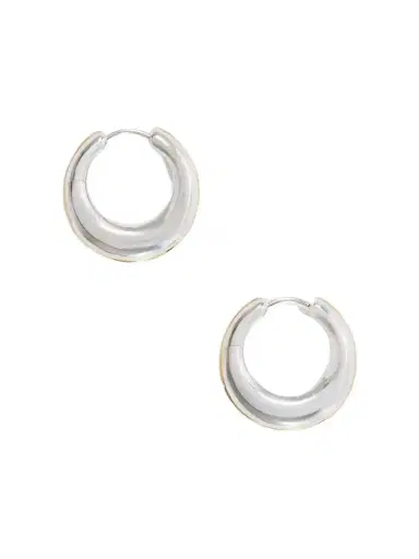 LIÉ STUDIO The Harper Silver Earrings | Thumbnail 1 LIÉ STUDIO The Harper Silver Earrings | Thumbnail 1