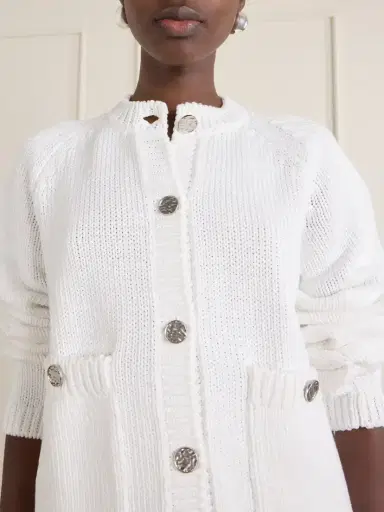 TOTEME Organic Cotton Cardigan | Thumbnail 5 TOTEME Organic Cotton Cardigan | Thumbnail 5