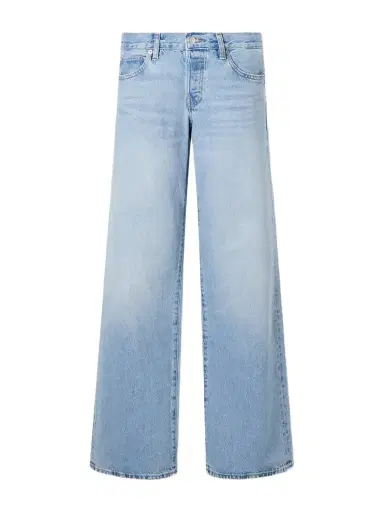 Frame The Gray Low-rise Wide-leg Jeans | Thumbnail 1 Frame The Gray Low-rise Wide-leg Jeans | Thumbnail 1
