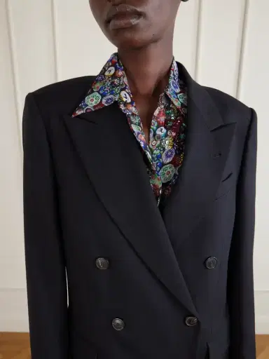 Dries Van Noten Double-breasted Wool Coat | Thumbnail 5 Dries Van Noten Double-breasted Wool Coat | Thumbnail 5