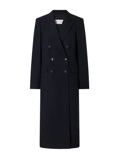 Dries Van Noten Double-breasted Wool Coat | Thumbnail 1 Dries Van Noten Double-breasted Wool Coat | Thumbnail 1