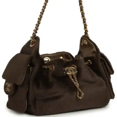 Chanel Chanel Mini 25 Hobo Bag Dark Khaki Pony Hair Gold Hardware | Thumbnail 2 Chanel Chanel Mini 25 Hobo Bag Dark Khaki Pony Hair Gold Hardware | Thumbnail 2