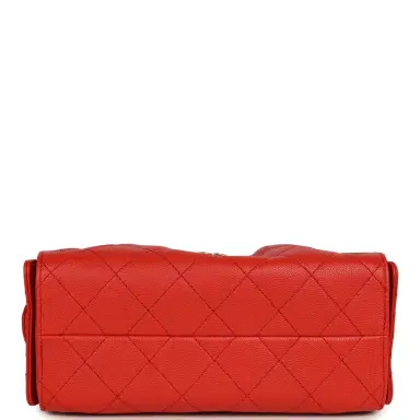 Chanel Chanel Mini 25 Hobo Bag Red Caviar Gold Hardware | Thumbnail 7 Chanel Chanel Mini 25 Hobo Bag Red Caviar Gold Hardware | Thumbnail 7