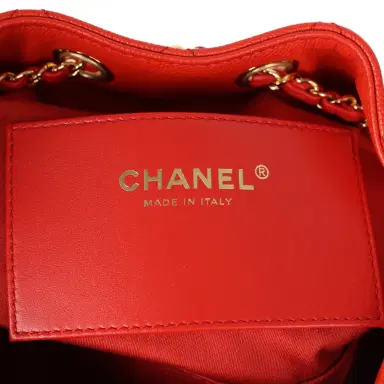 Chanel Chanel Mini 25 Hobo Bag Red Caviar Gold Hardware | Thumbnail 9 Chanel Chanel Mini 25 Hobo Bag Red Caviar Gold Hardware | Thumbnail 9
