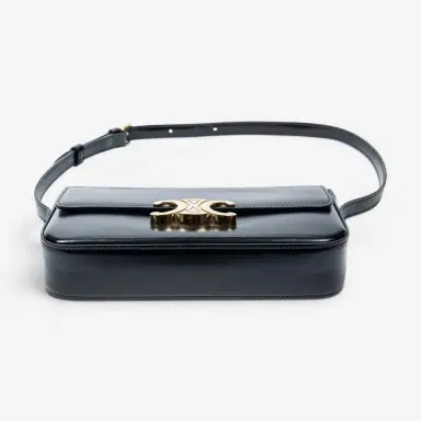 Celine Celine Claude Black Smooth Calfskin Leather Shoulder Bag by The Solist | Thumbnail 6 Celine Celine Claude Black Smooth Calfskin Leather Shoulder Bag by The Solist | Thumbnail 6