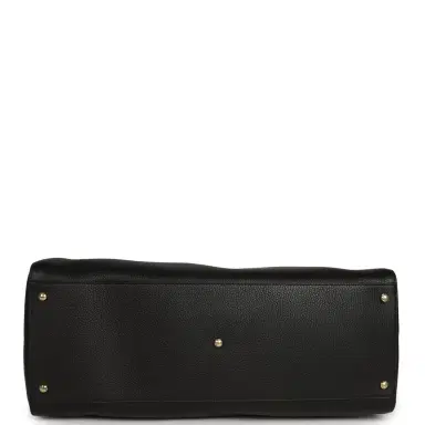 Chanel Chanel XXL "It Girl" Shopping Tote Black Grained Calfskin Gold Hardware | Thumbnail 8 Chanel Chanel XXL "It Girl" Shopping Tote Black Grained Calfskin Gold Hardware | Thumbnail 8
