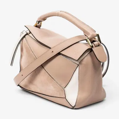 Loewe Loewe Puzzle Small Beige Calfskin Leather Crossbody Bag by The Solist | Thumbnail 2 Loewe Loewe Puzzle Small Beige Calfskin Leather Crossbody Bag by The Solist | Thumbnail 2
